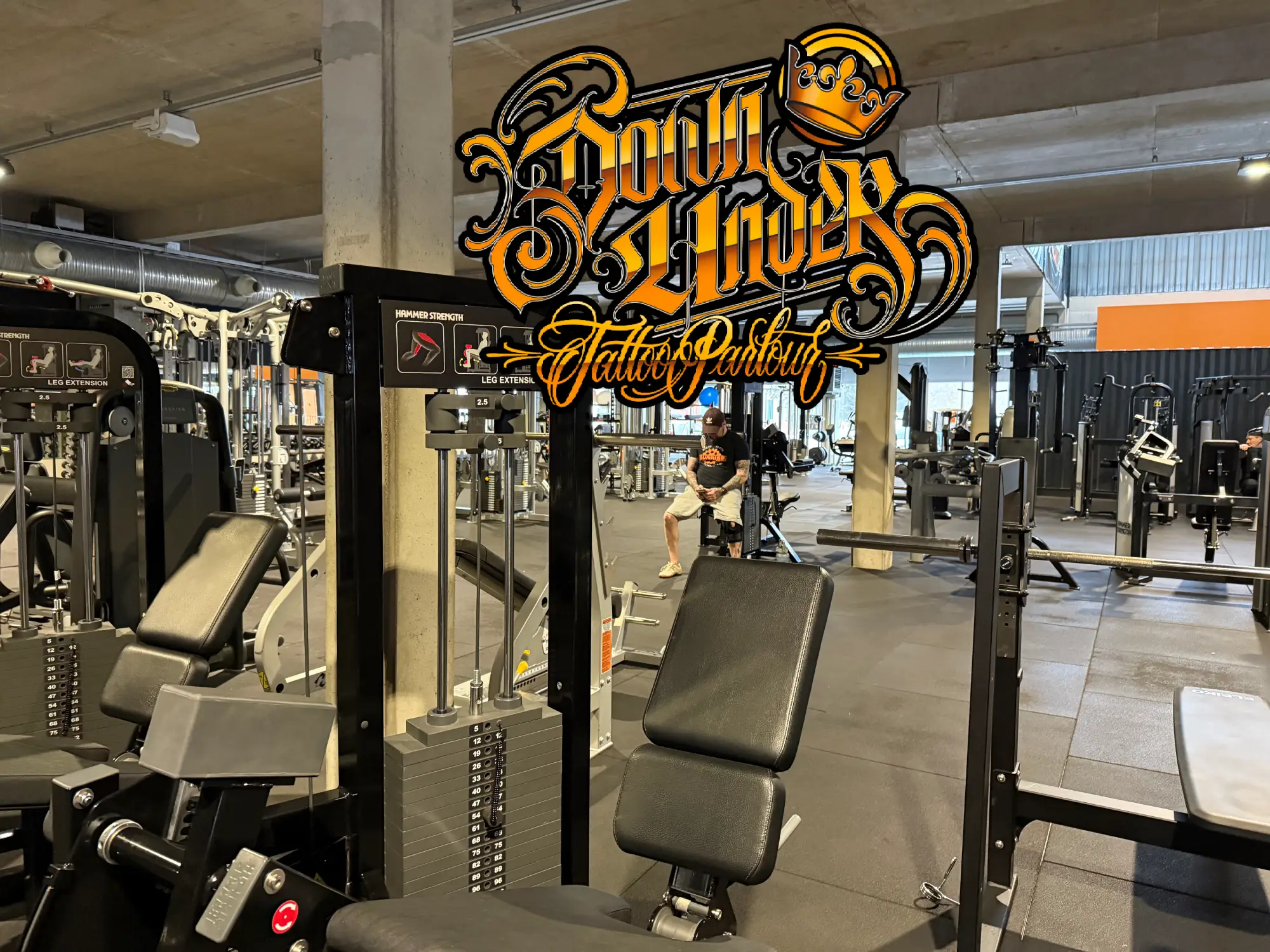 Downunder tattoo Markus Koskela Syke Training Center Lappeenranta